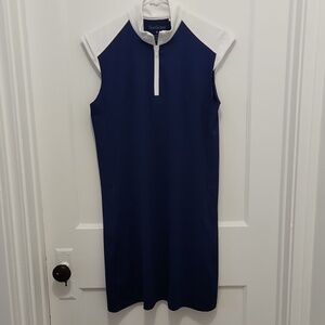SanSoleil Women's 1/4 Zip Golf Dress Size Medium